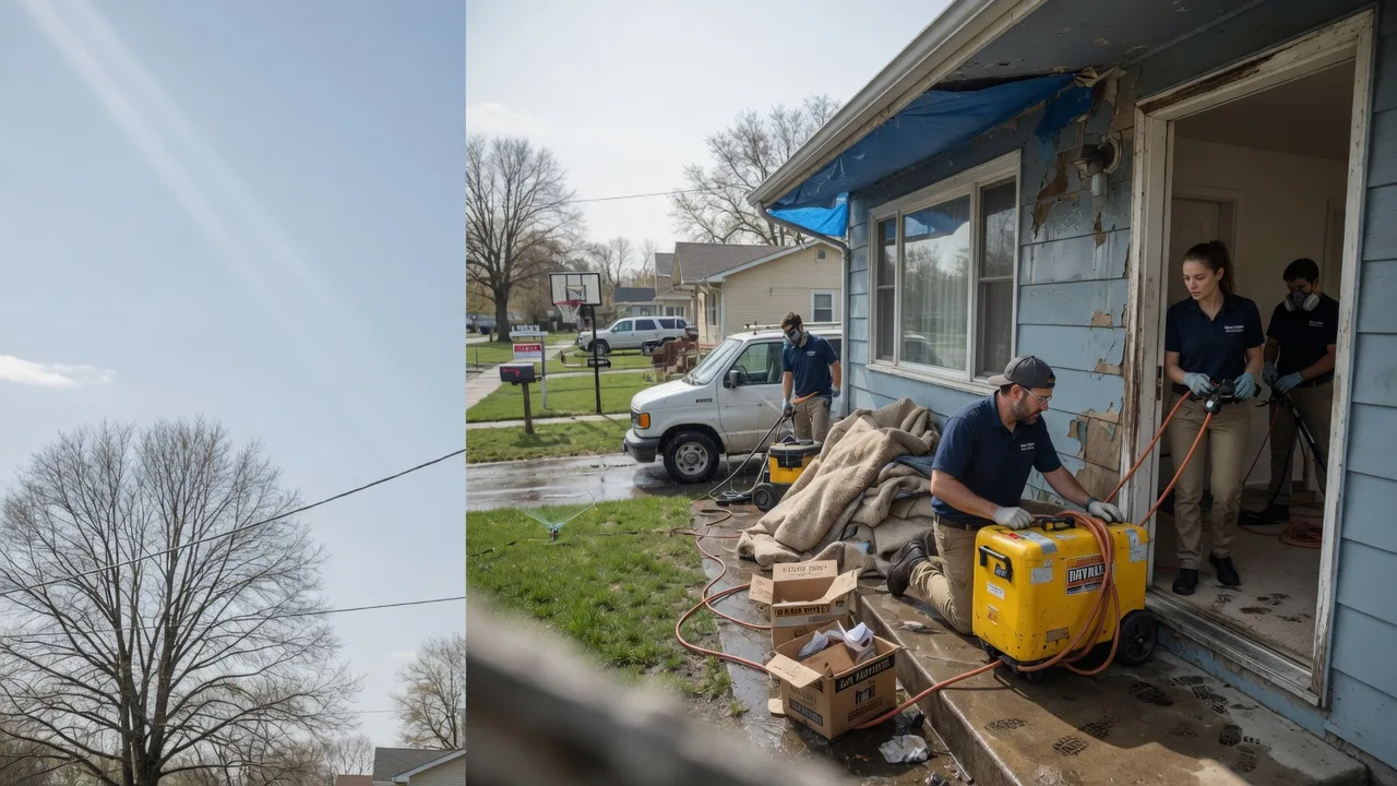 Basement Flood Cleanup in Hartline, WA near me